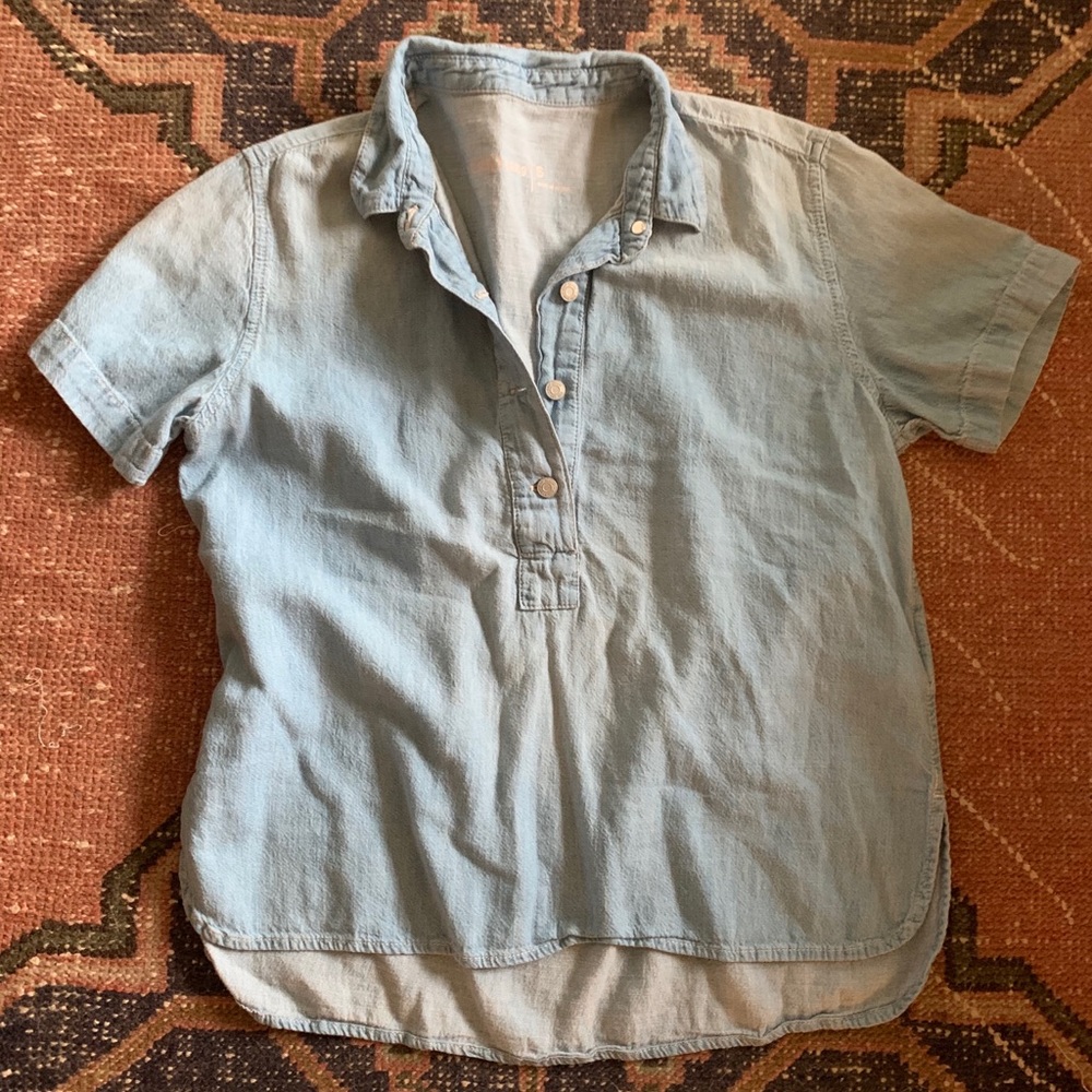 Denim top, Gap, size small